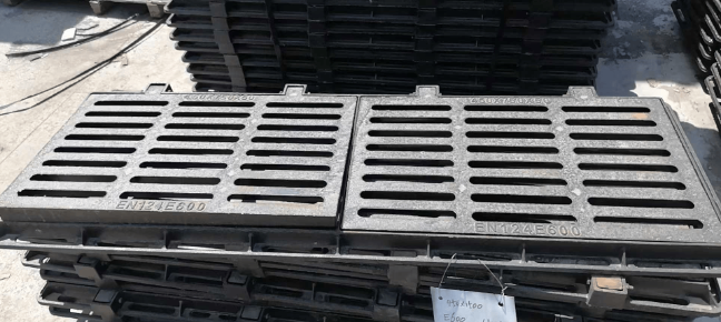 万州球墨铸铁连体双篦展示