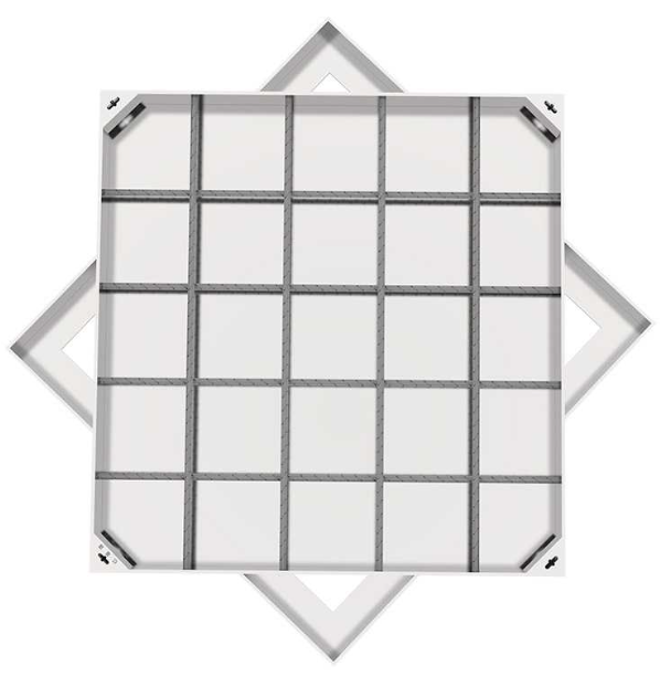 万州不锈钢方井展示